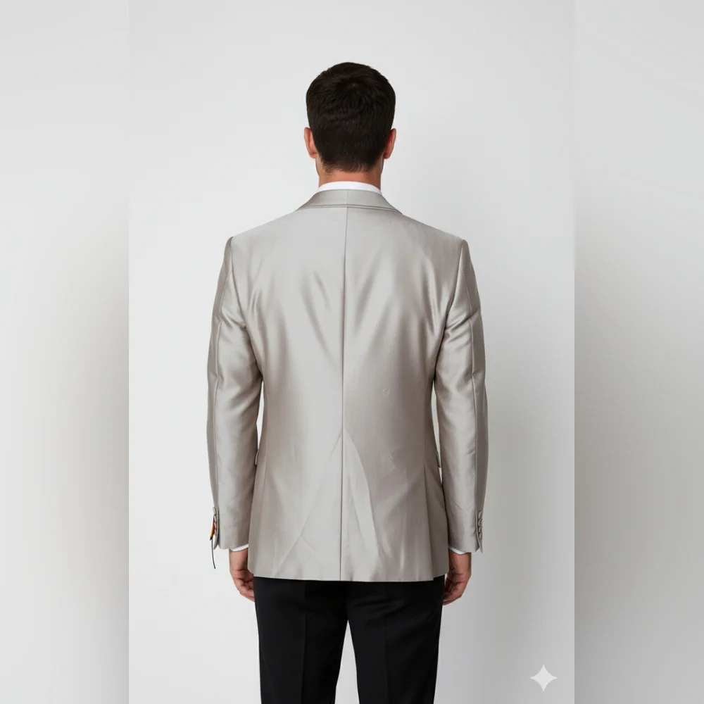 Robert ORSINI‎ CHAMPAGNE NWT SINGLE BREASTED DOUBLE VENT SLIM CUT SPORT COAT